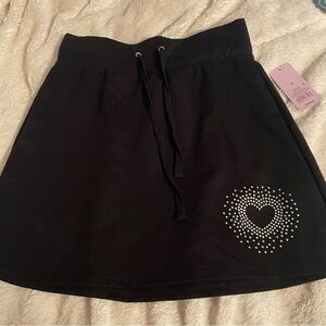 Wild Fable Black Skater Mini Skirt Tennis Skirt